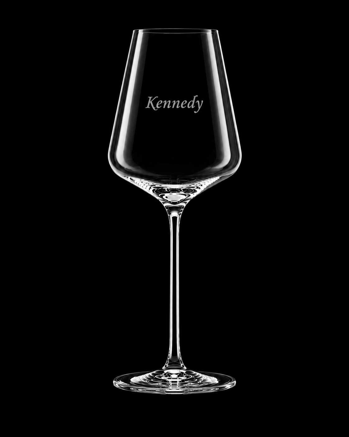 House Warming Gift - Engraved Premium Wine Glasses (Stolzle Revolution Set of 6)