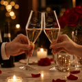 Forever Us Personalised Champagne Glass – Engraved “Est.” Anniversary Gift (Set of 2) (Copy)